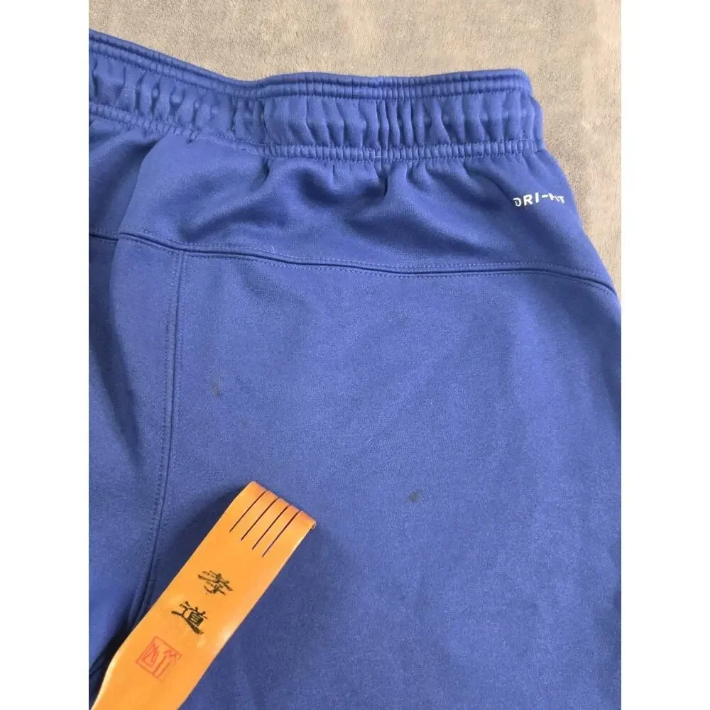 Nike NFL New York Giants Dri-Fit OnField Size L 14/16 Boys Sweatpants Blue C38